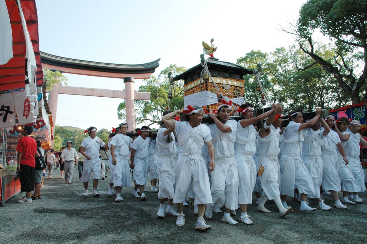 Goshinkosai-Fest bei Usa Jingu