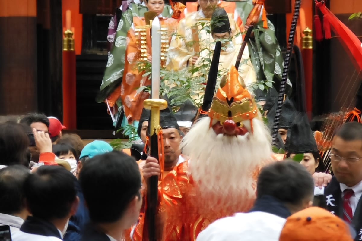 Festival Hanamori (Niutsuhime Jinja Shrine)