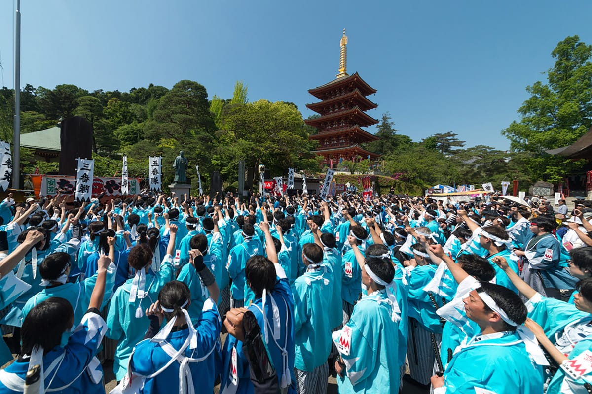히노 신센구미 축제 (타카하타후도 주변)