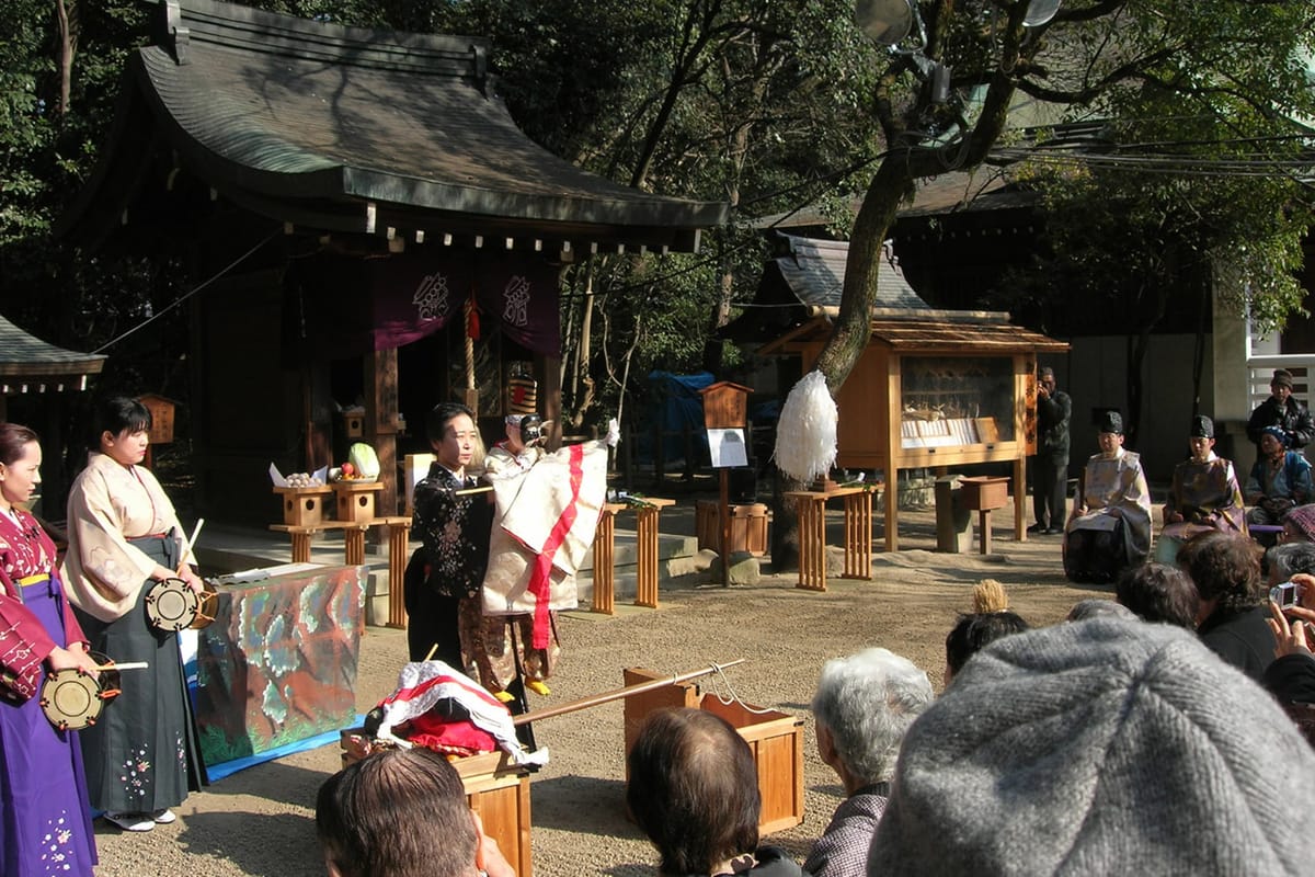 Hyakutayu Shrine Festival (Nishinomiya Jinja)