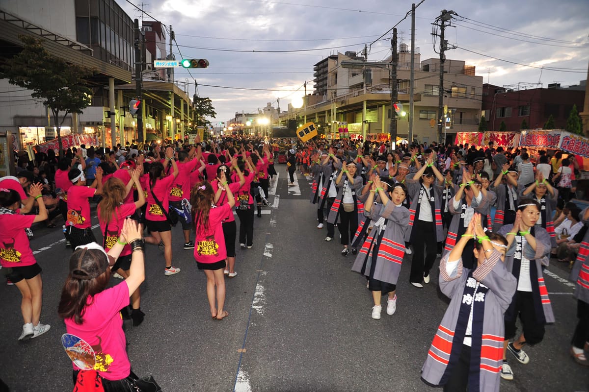 เทศกาลคิซาราสุ มินาโตะ (Kisarazu Port Festival)