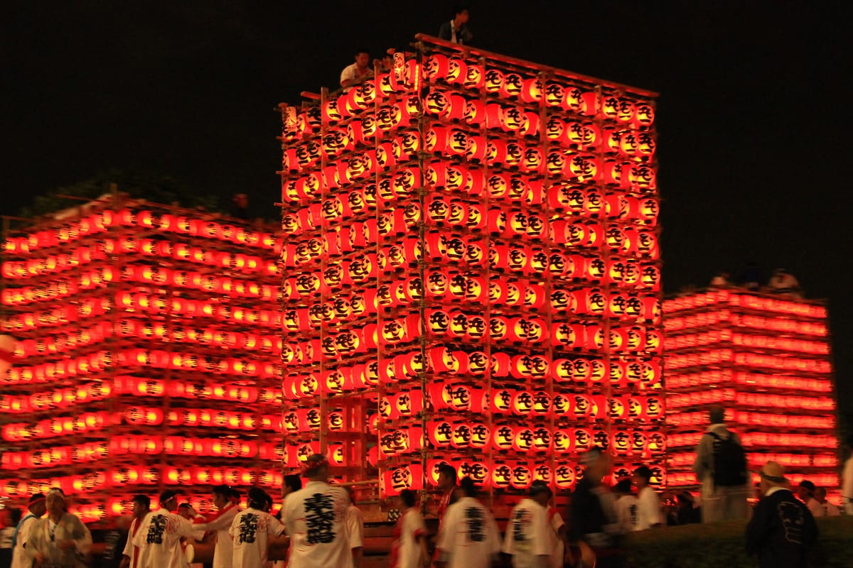 เทศกาลโคมไฟคุกิ (Kuki Teito Matsuri)