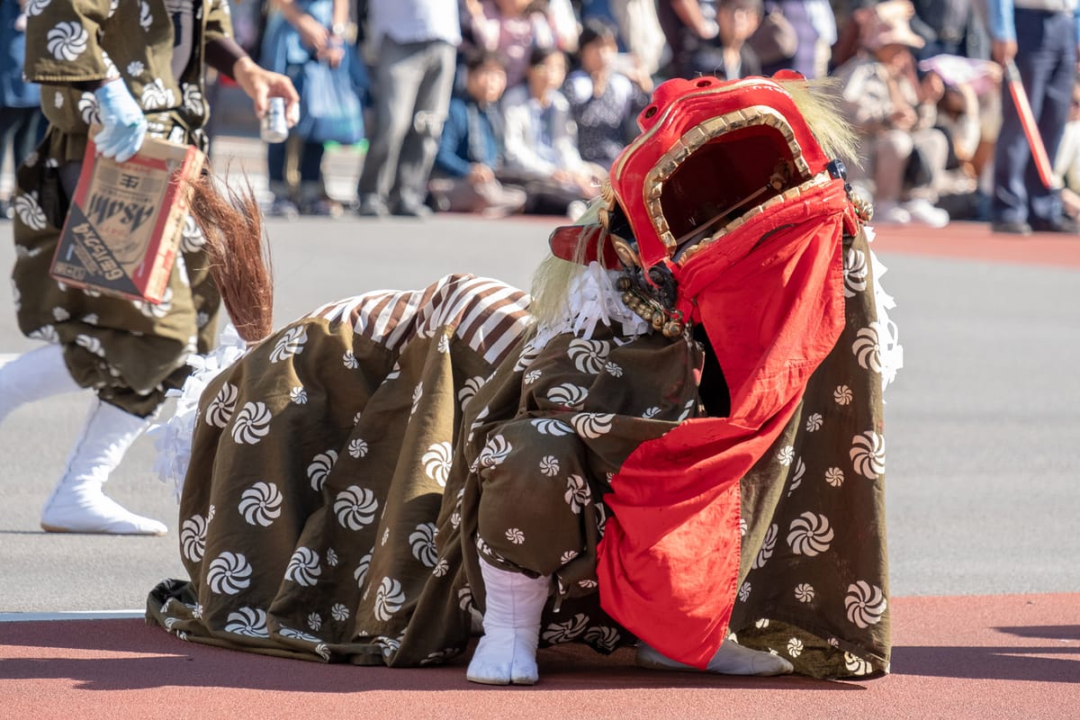 Nenneko-matsuri am Konoha-Schrein