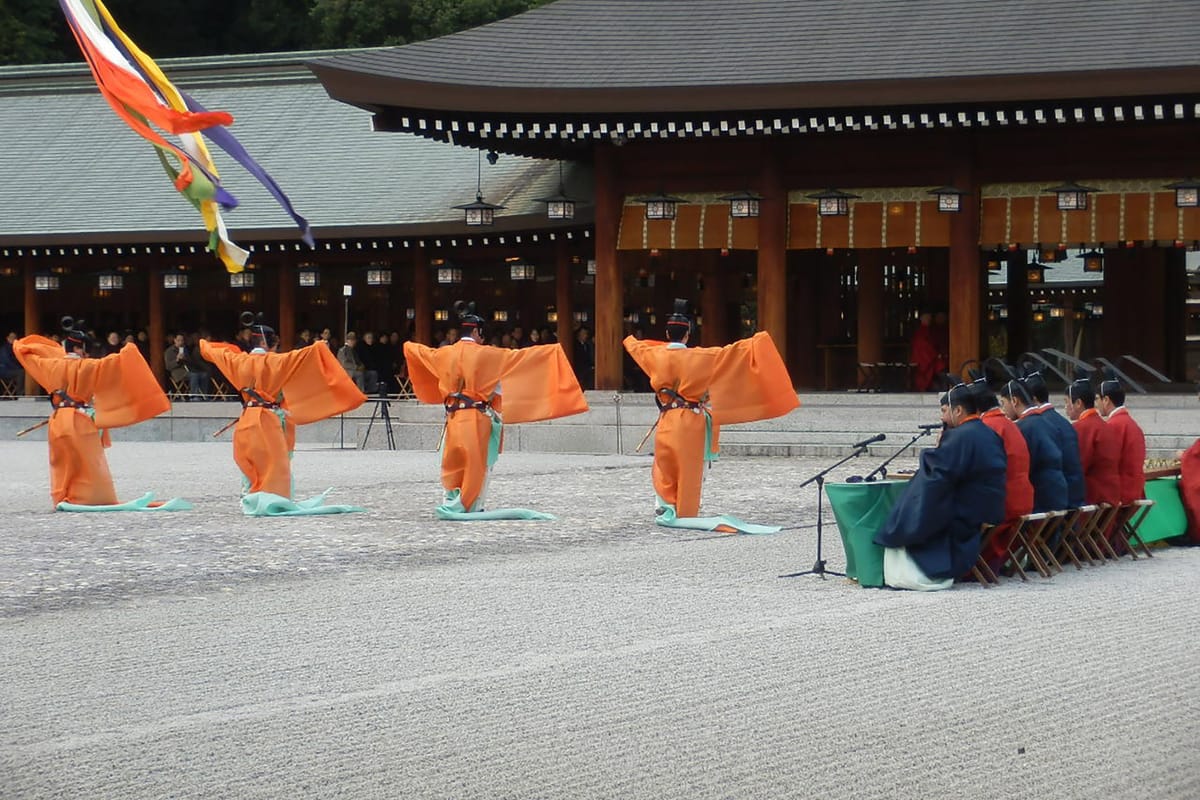Niiname-sai at Kashihara Jingu
