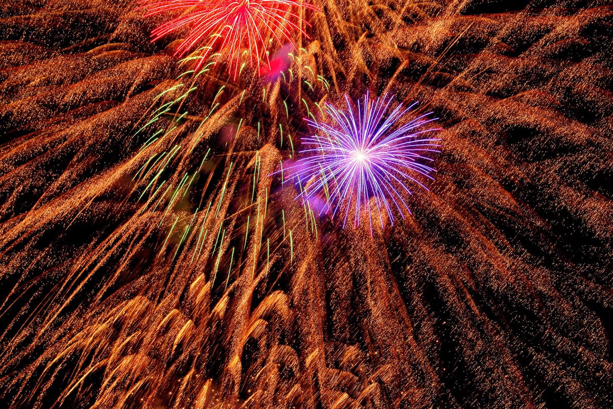 Grand Feu d'Artifice d'Ogaki (Ogaki, Gifu : 10 octobre)