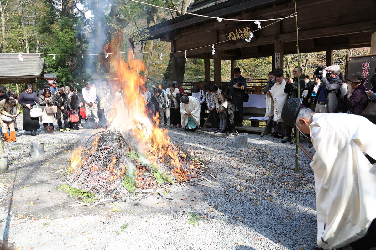 Ohitaki-sai Ritual (Kifune Jinja Shrine)