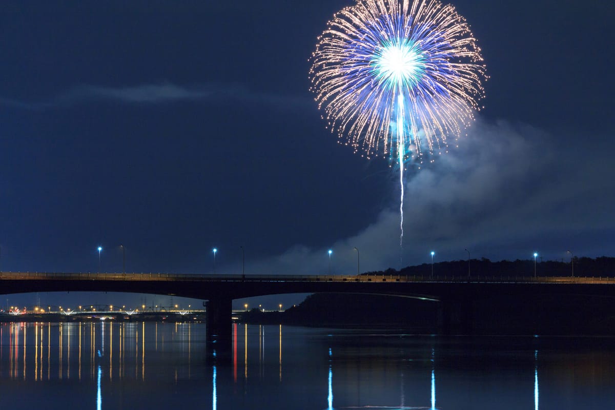 Festival de Fuegos Artificiales del Río Ogamon (Akita: 11 de agosto)