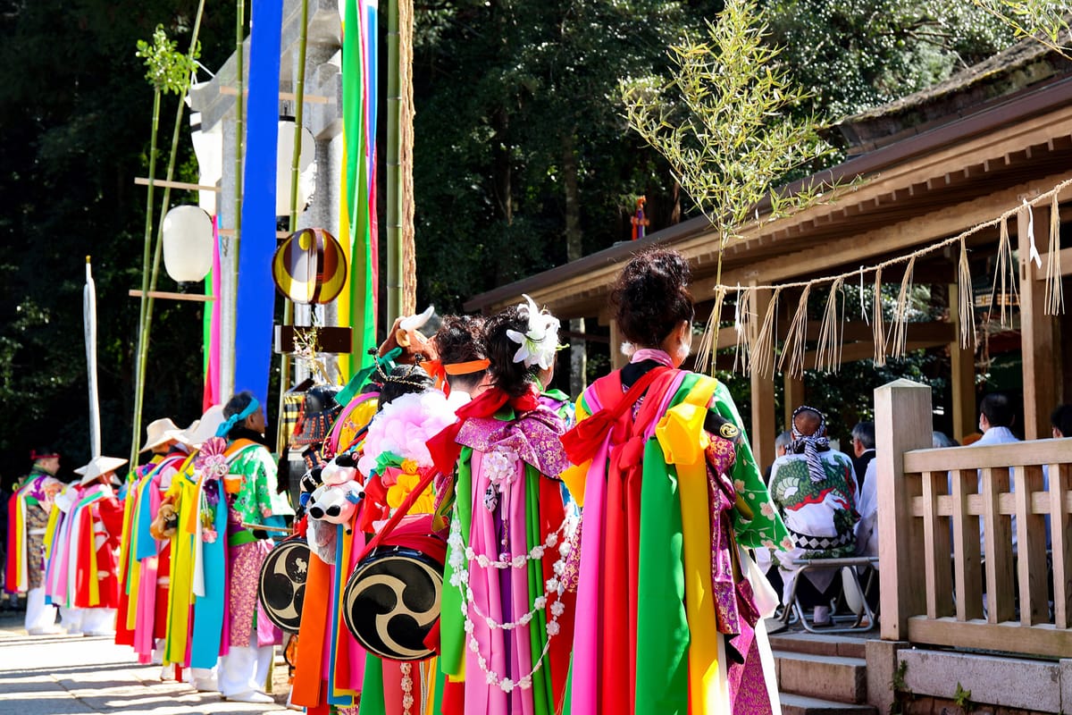 Sai-to-sai Festivitäten (Kashima Jingu)