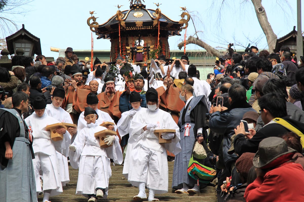 鹽竈神社帆手祭