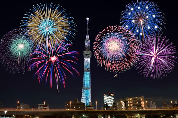 Sumidagawa Fireworks Festival 1