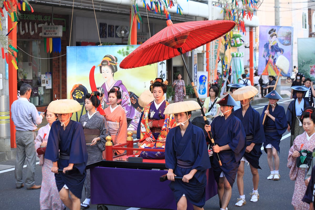 七夕绘灯笼祭