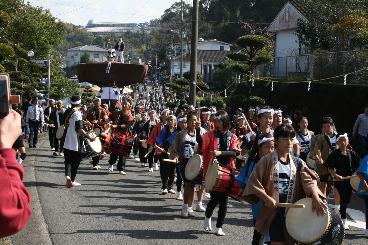 เทศกาลยักษ์ยาโกโรดง (Yagoro-don Festival)