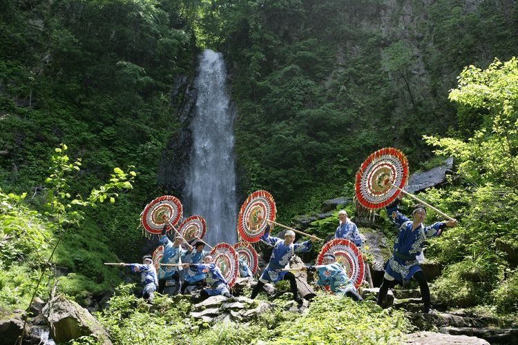 雨滝滝開き祭