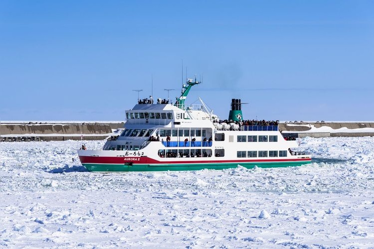 Abashiri Drift Ice Sightseeing Icebreaker Aurora