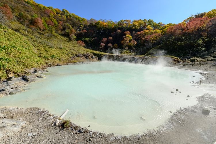 Tourist destination images of Noboribetsu Jigokudani (Hell Valley)(5)