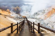 Tourist destination images of Noboribetsu Jigokudani (Hell Valley)(2)