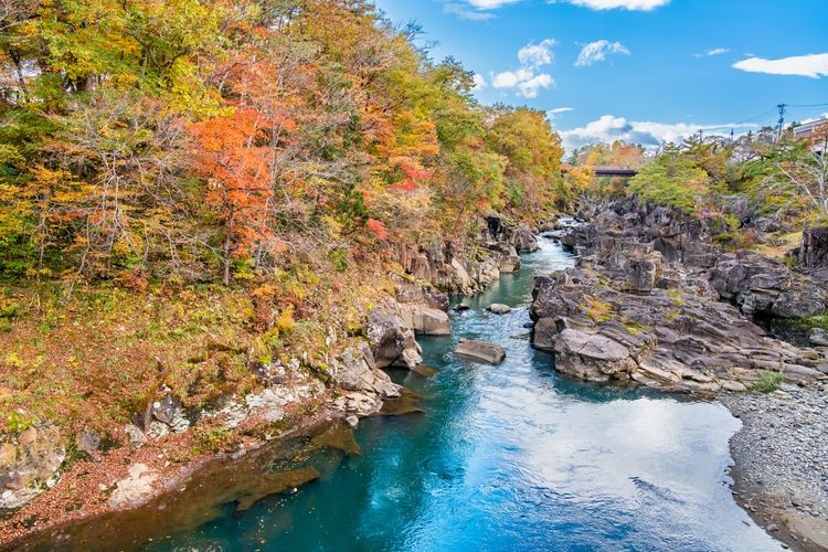 Tourist destination images of Gembikei Gorge(4)