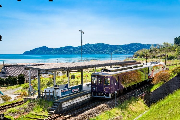 Tourist destination images of Sanriku Railway Rias Line(2)