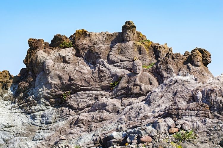 Tourist destination images of Juroku Rakan-iwa (Sixteen Arhat Rock)(3)