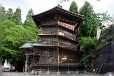 Tourist destination images of Aizu Sazaedo (Entsu Sanso-do)(4)