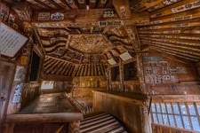 Tourist destination images of Aizu Sazaedo (Entsu Sanso-do)(3)