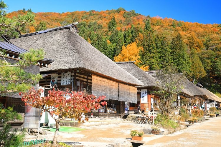 Tourist destination images of Shimogo Town Ouchi-juku Important Preservation District for Groups of Traditional Buildings(3)
