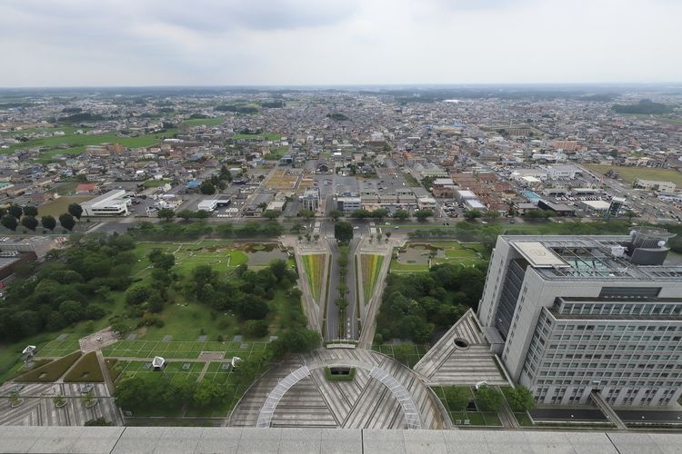 茨城県庁 展望ロビー 2