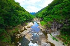 Tourist destination images of Ryuoukyo Gorge(2)