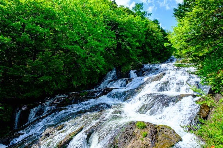 Tourist destination images of Ryuzu Falls(4)