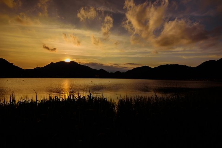 Tourist destination images of Lake Haruna(4)