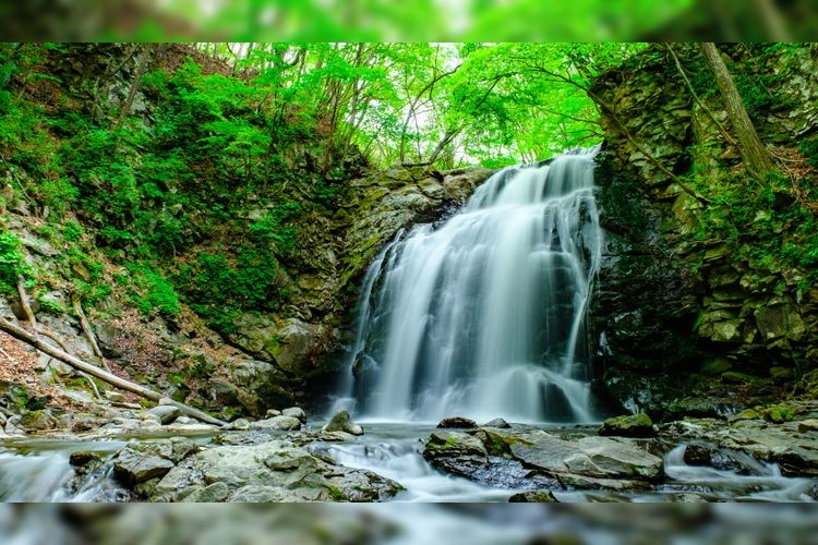 Tourist destination images of Asama Otaki Waterfall(3)