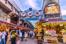 Tourist destination images of Ueno Ameyoko Market(1)