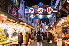 Tourist destination images of Ueno Ameyoko Market(2)