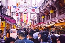 Tourist destination images of Ueno Ameyoko Market(2)