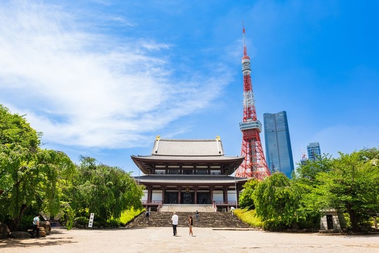 Tourist destination images of Zojoji Temple(2)
