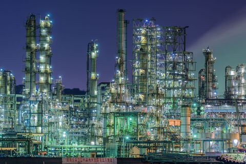 京濱工業區夜景