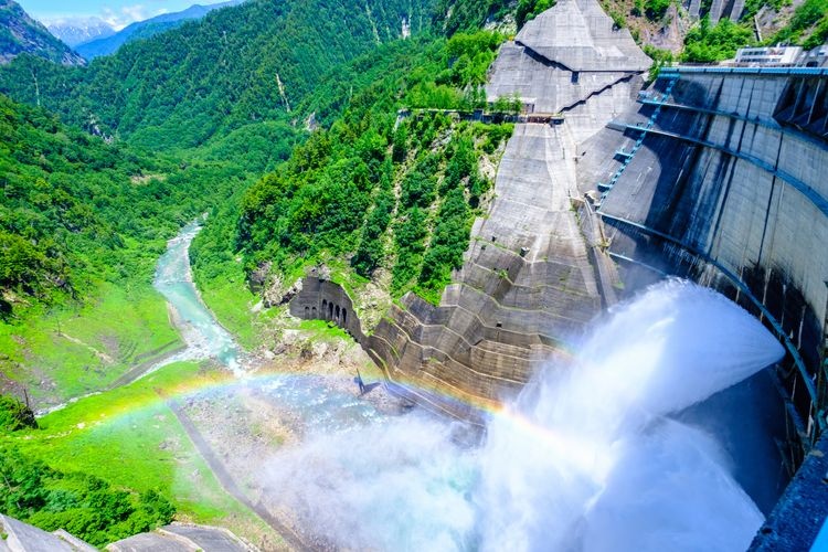 Tourist destination images of Kurobe Dam(4)