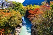 Tourist destination images of Tedorigawa Gorge(1)