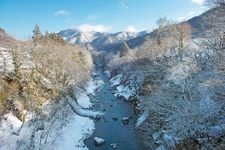 Tourist destination images of Tedorigawa Gorge(2)