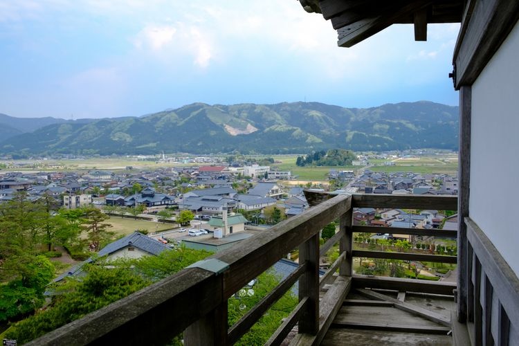Tourist destination images of Maruoka Castle(3)