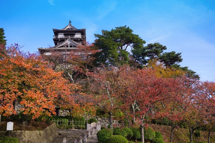 Tourist destination images of Maruoka Castle(4)