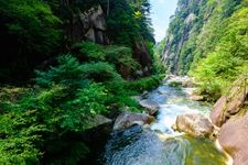 Tourist destination images of Shosenkyo Gorge(2)