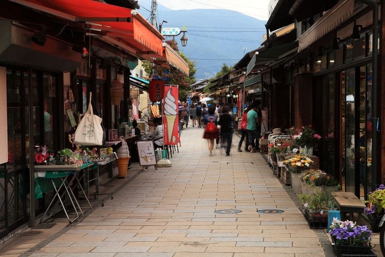 松本城周邊商店街（繩手通・中町通）