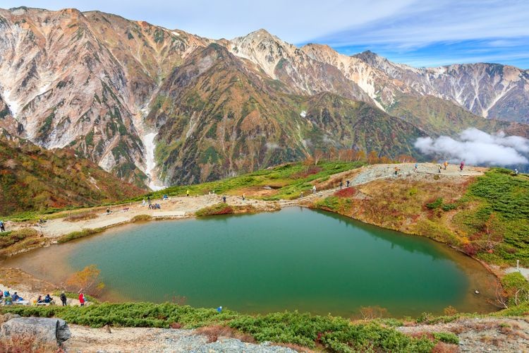 Tourist destination images of Happou Pond(2)