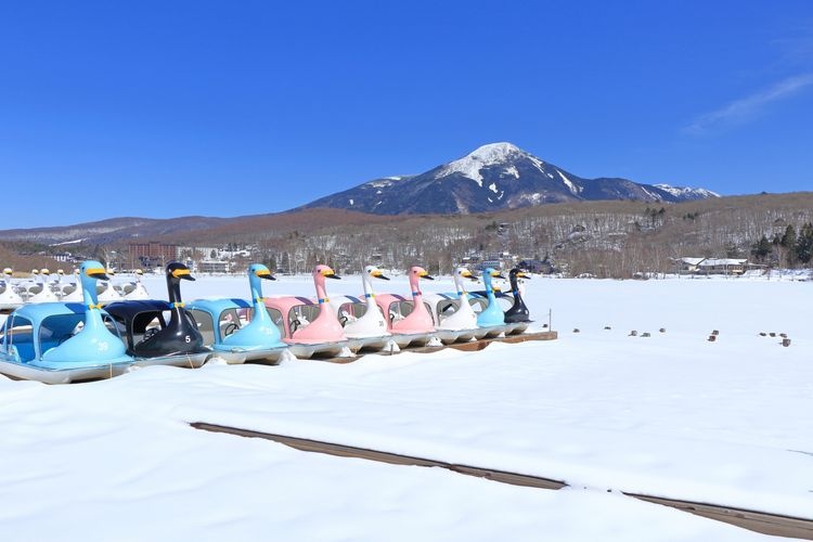 Tourist destination images of Lake Shirakaba(4)