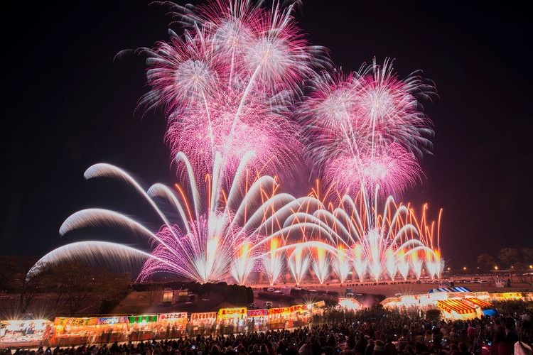 Nagano Ebisu-ko Fireworks Display