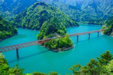 奥大井湖上站（大井川铁道）的旅游景点图片(1)