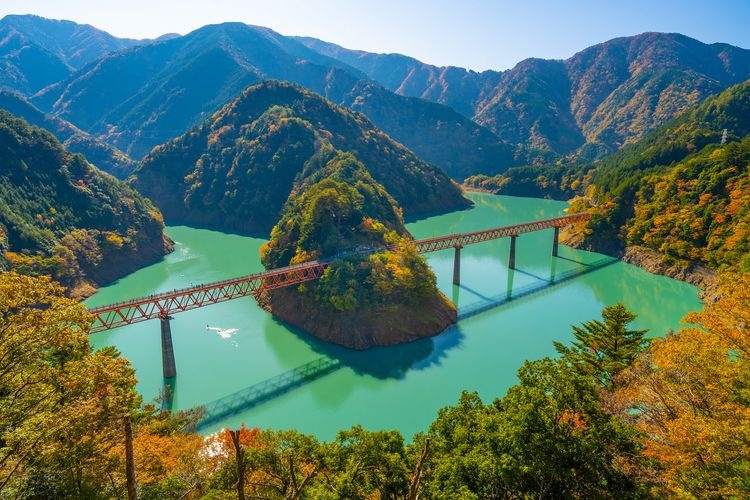 奥大井湖上站（大井川铁道）的旅游景点图片(3)
