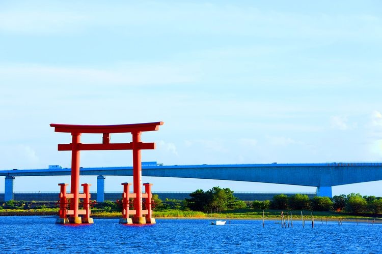 Tourist destination images of Lake Hamana(4)