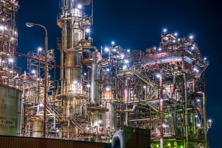 Tourist destination images of Yokkaichi Industrial Complex Night View (Shiohama)(2)